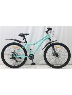 Велосипед AVENGER C261DW 26" Бирюзовый/Серебристый