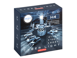 Светодиодные лампы H4,  H19 Cyber Light MINI 6000K  CM04K6