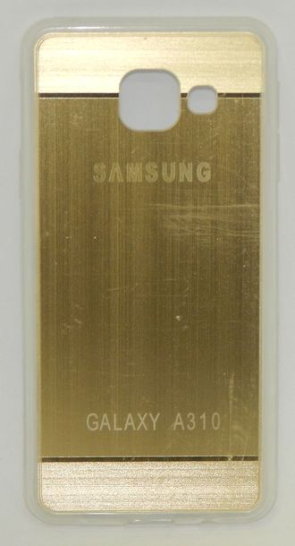 Защитная крышка Samsung Galaxy A3 (2016) (A310), золотистая
