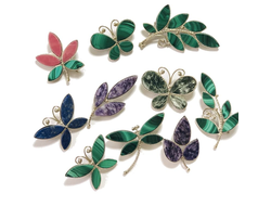 Брошь "Природные мотивы" в ассортименте