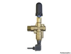 Регулировочный клапан VB80/280 Zero; с микропер. вход 1/2"г, выход 1/2"г; 2x1/2"г  40 л/мин 280 бар