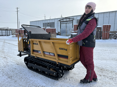 Мототележка 1000кг LMY-1000S-PRO дизельная