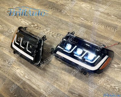 Фары Land Cruiser 100 2005-2007 в стиле 300 LED