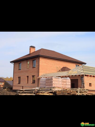 Гибкая черепица Ruflex Runa (Руфлекс Руна) цвет: Терракота