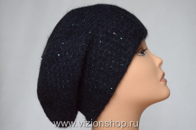 Vizio 6465 итальянский синий берет фото