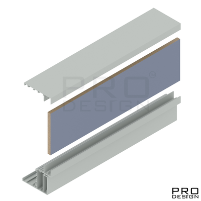 Комплект двери Pro Design Telescopic Egger 2200 мм