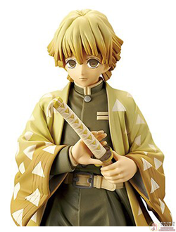 Фигурка Дзэницу Агацума (Zenitsu Agatsuma Sepia Color ver. Kimetsu no Yaiba Figure -Kizuna no Sou- Vol.4)