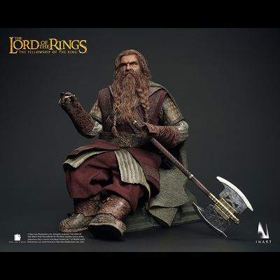 ПРЕДЗАКАЗ - Гимли (Властелин Колец, Lord of the Rings) - Коллекционная ФИГУРКА 1/6 Scale The Lord of the Rings: The Fellowship of the Ring Gimli (AgA033) - INART ?ЦЕНА: 58500 РУБ.?