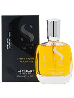 Масло против секущихся волос, придающее блеск SDL SUBLIME CRISTALL LIQUIDI