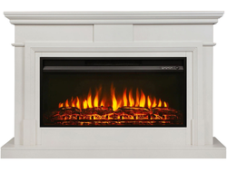 Линейный электрокамин Marco WT с очагом Flash 36