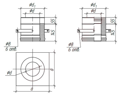 Монтажная площадка 1.5мм/0.8мм d120/200