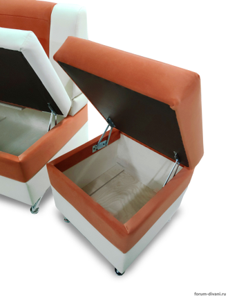 Кухонный Угловой диван "Форум-10", Велюр Ginger 036/001 Левый