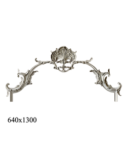 Декоративная рамка из гипса ДР-01 для декора стен