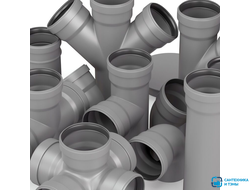 Трубы и фитинги для внутренней канализации