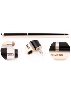 Кий для русского бильярда 2-pc «Cuetec Panther PPA-1» (черный)