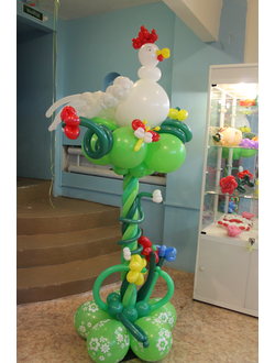 стойка с петухом