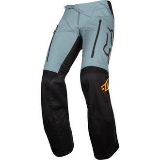 Штаны FOX кроссовые Legion EX Pant Light Slate, цвет Голубой/Черный низкая цена