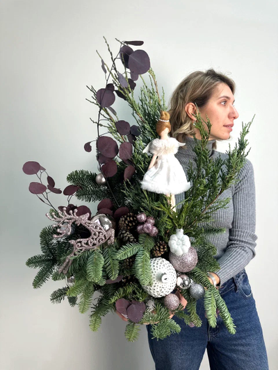 Новогодняя композиция № 1112