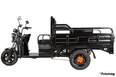 Грузовой электротрицикл Rutrike D2 1500 60V1000W черный