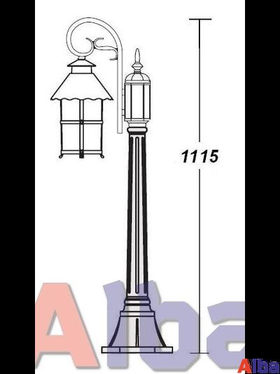 Caior 1 81507 18k Парковый светильник