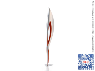 Модель олимпийского факела Sochi-2014 (масштабный макет 3 варианта)
