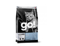 Сухой корм для кошек GO! Sensitivity + Shine беззерновой, при чувствительном пищеварении, с минтаем 3,63 кг