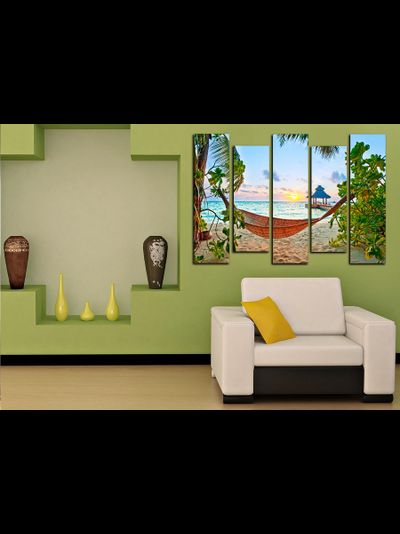 Модульная картина &quot;Райское наслаждение&quot;