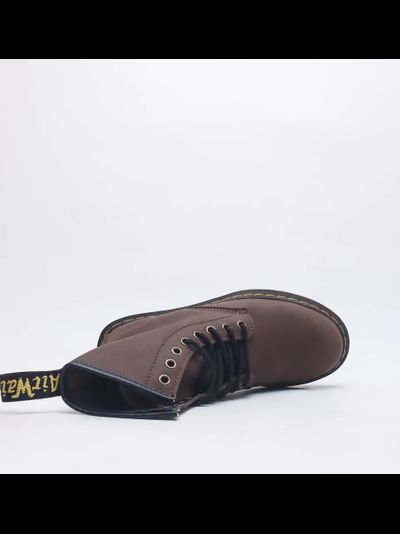 DR. MARTENS 1460 SERENA Y - YOUTH LACE BOOT BROWN