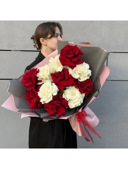 Букет с французскими розами