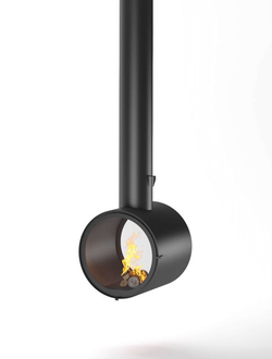 Камин подвесной двусторонний RING