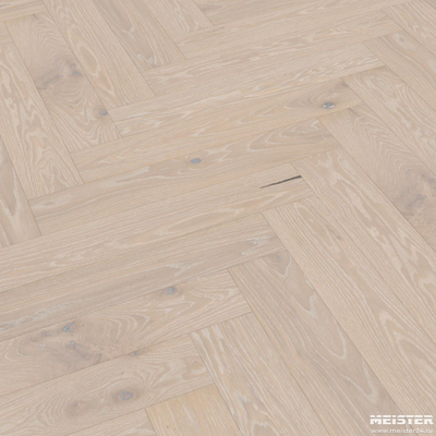 Паркетная доска Meister Дуб Витал Белоснежный 8803 PS500R