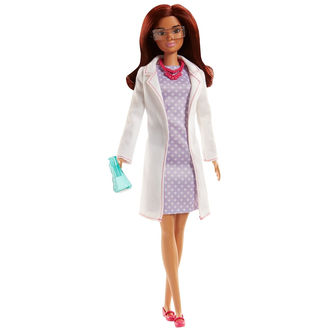 Barbie Кукла Кем быть? Ученая, FJB09