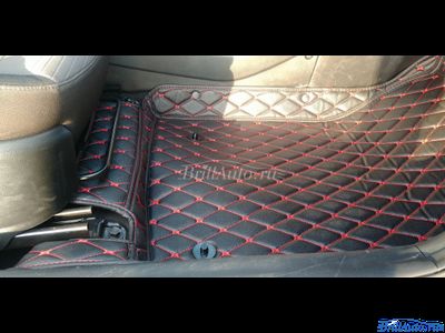 3D коврики в салон KIA Cerato из экокожи