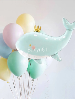 10 шаров на грузе + фигура