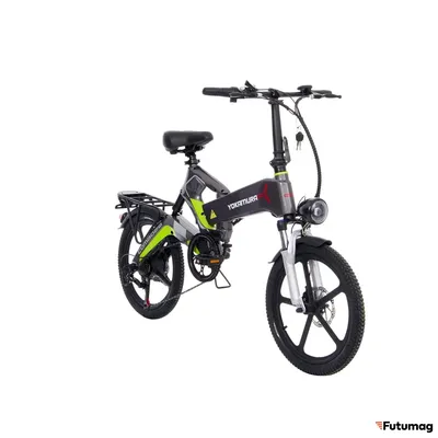 Электровелосипед Yokamura Combo 20 2.0 Grey Black