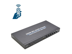 DE/VT-818 восьмиканальный HDMI-переключатель/мультиплексор 4К 8x1