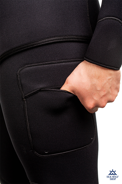 Гидрокостюм неопрен 9мм Marlin BLACKSKIN р.50