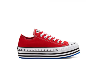 Converse low rojas on sale