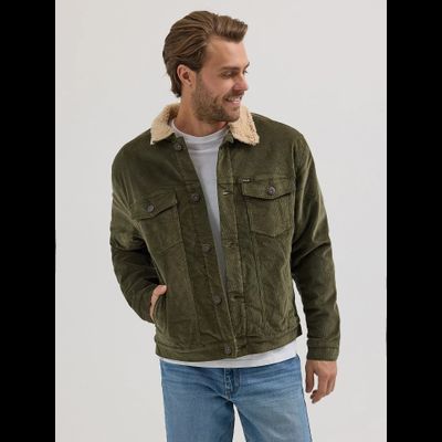Куртка Wrangler® Sherpa Lined Corduroy Trucker Jacket