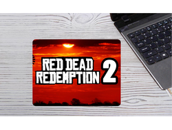 Коврик RED DEAD REDEMPTION 2,РЕД ДЕАД РЕДЕМПТИОН 2 №1