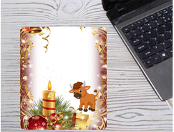 Коврик для мышки с символикой "Быка" №6