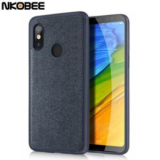 Чехол-бампер Nkobee для Xiaomi Mi8 (синий)