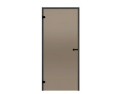 HARVIA Двери стеклянные 8/19 Black Line коробка сосна, бронза D81901BL купить в Симферополе