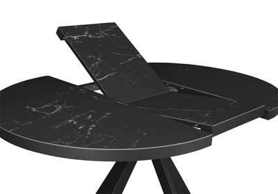 Domenic черный/керамика черный мрамор 100*35х100