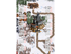 Календарь настенный Герои меча и магии, Heroes of Might and Magic №10