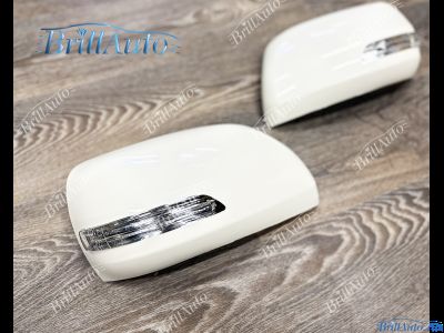 Зеркала с поворотниками на Land Cruiser 200 07-11 белые