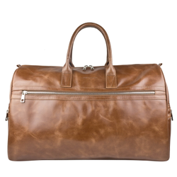 Кожаная дорожная сумка Caspoli Premium brown (арт. 
4040-52)
