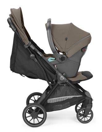 Коляска прогулочная и автокресло Peg Perego X-Country Pine Bark (Lounge)