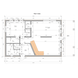 Двухэтажный дом с тремя спальнями 130м² (S69)