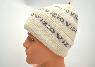 Шапка Vizio 1685 CRY мужская белая